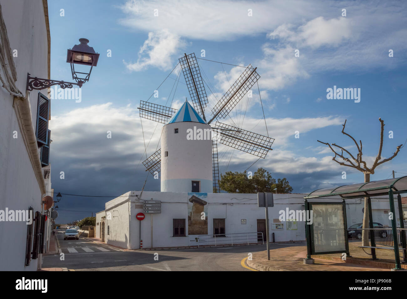 Isole Baleari Spagna, Minorca, Sant Lluis Città, Foto Stock