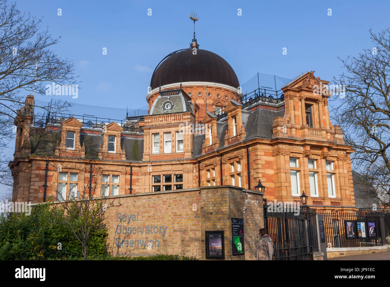 Inghilterra, Londra Greenwich, il Royal Observatory Foto Stock