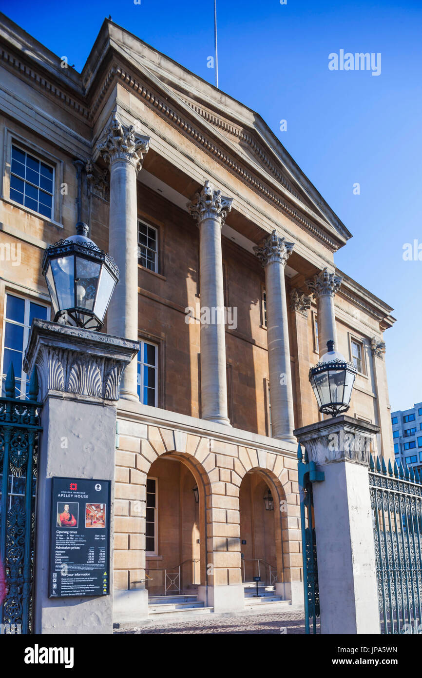 Inghilterra, London, Westminster, Hyde Park Corner, Apsley House Foto Stock
