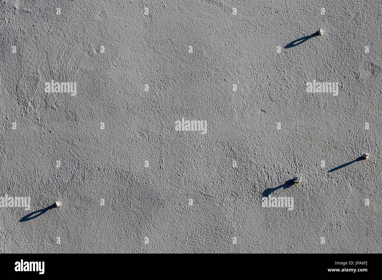 Simbolo / concetti, sfondo di calcestruzzo Foto Stock