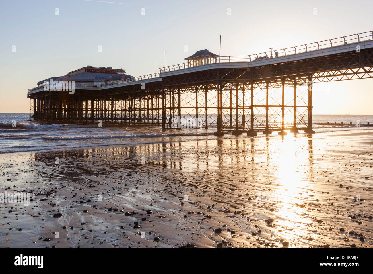 Inghilterra, Norfolk, Cromer, Cromer Pier Foto Stock