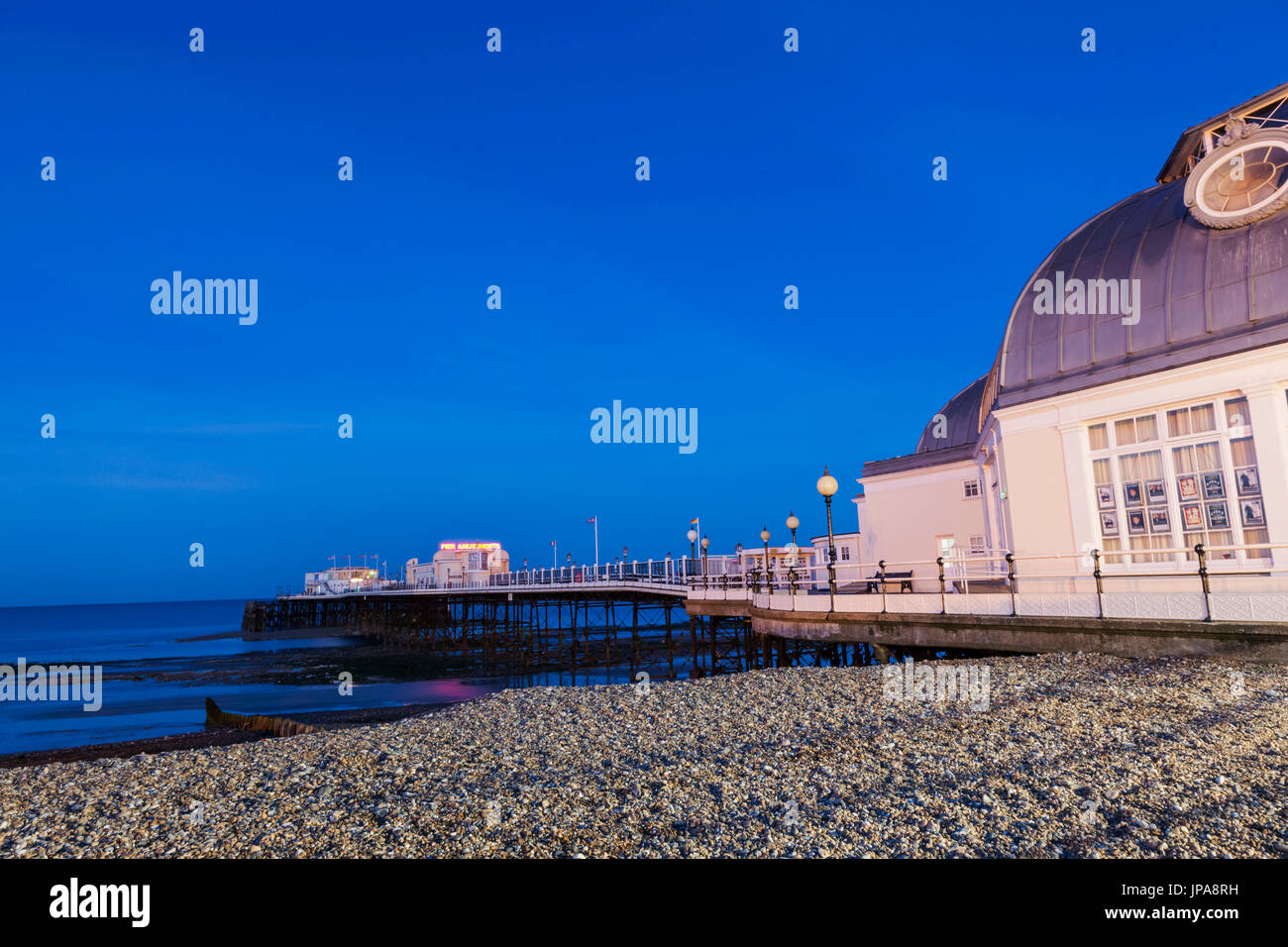 Inghilterra, West Sussex, Worthing, Worthing Pier Foto Stock