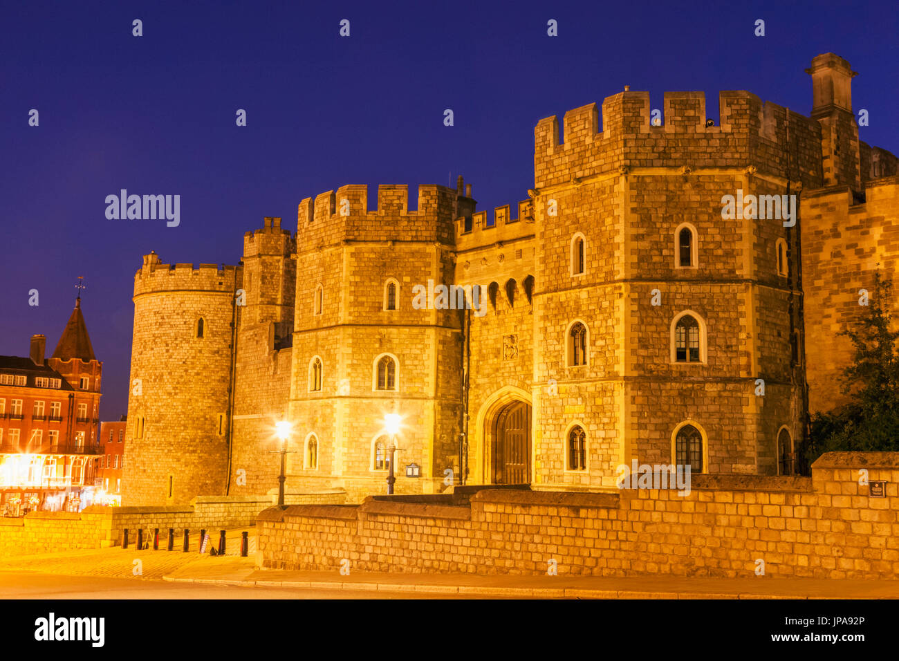 Inghilterra, Berkshire, Windsor, il Castello di Windsor Foto Stock