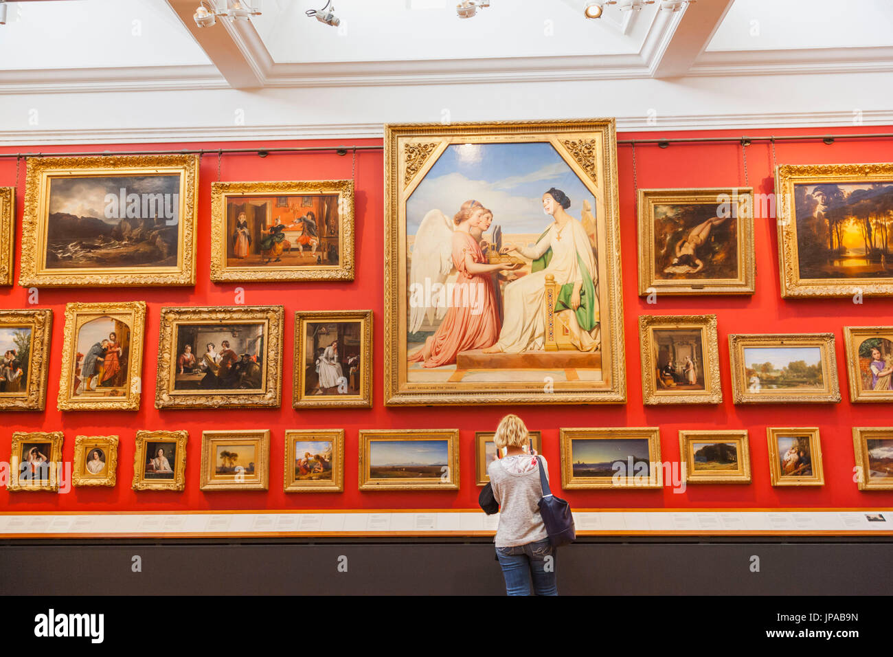 Inghilterra, London, Victoria e Albert Museum, la collezione di dipinti Foto Stock
