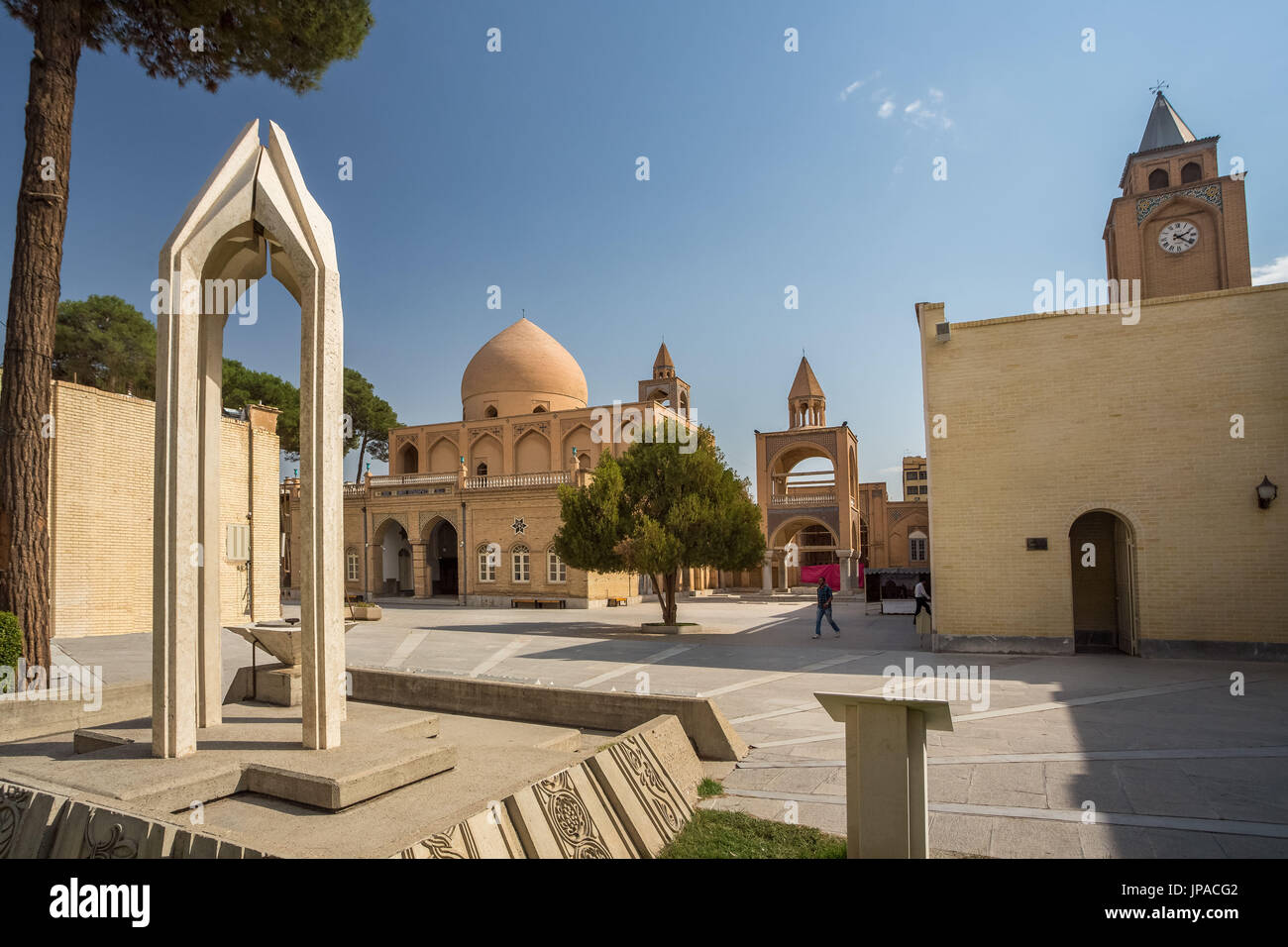 Iran, Esfahan Città, Jolfa, Quartiere Armeno, Cattedrale Vank, Foto Stock