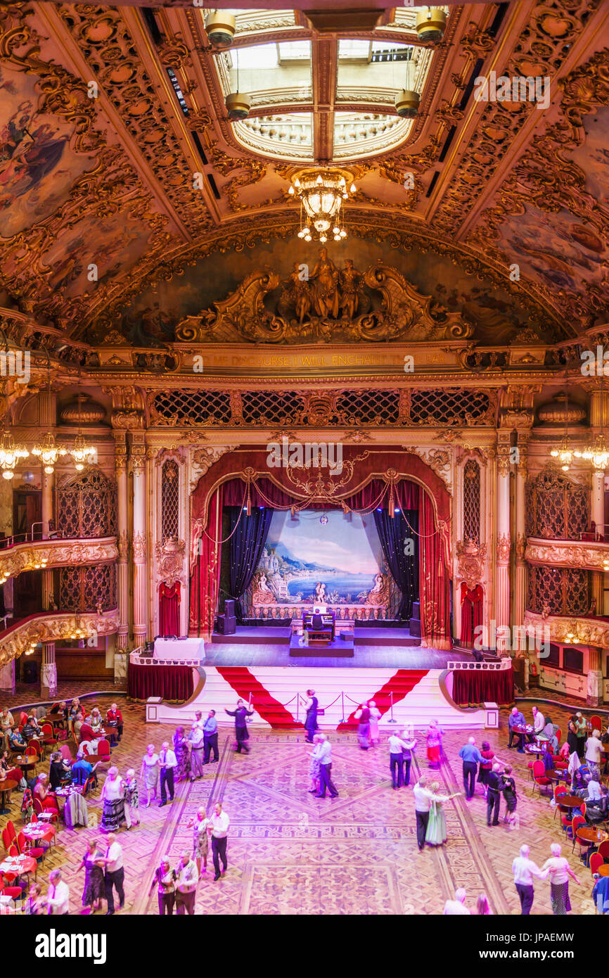 Inghilterra, Lancashire, Blackpool, Blackpool Tower Ballroom Foto Stock