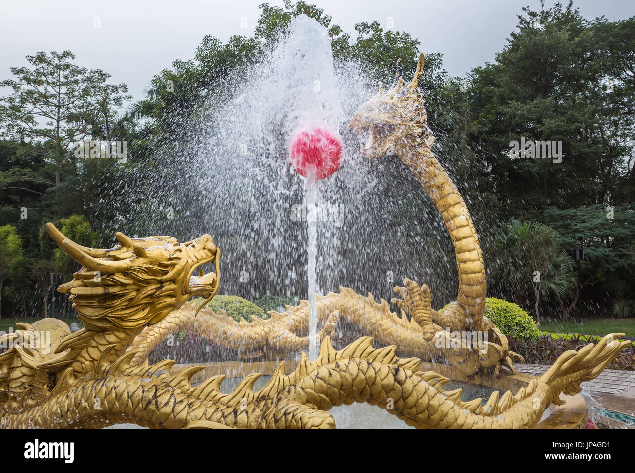 Cina, Provincia Guandong, città di Shenzen, la splendida Cina Park, giardino Foto Stock