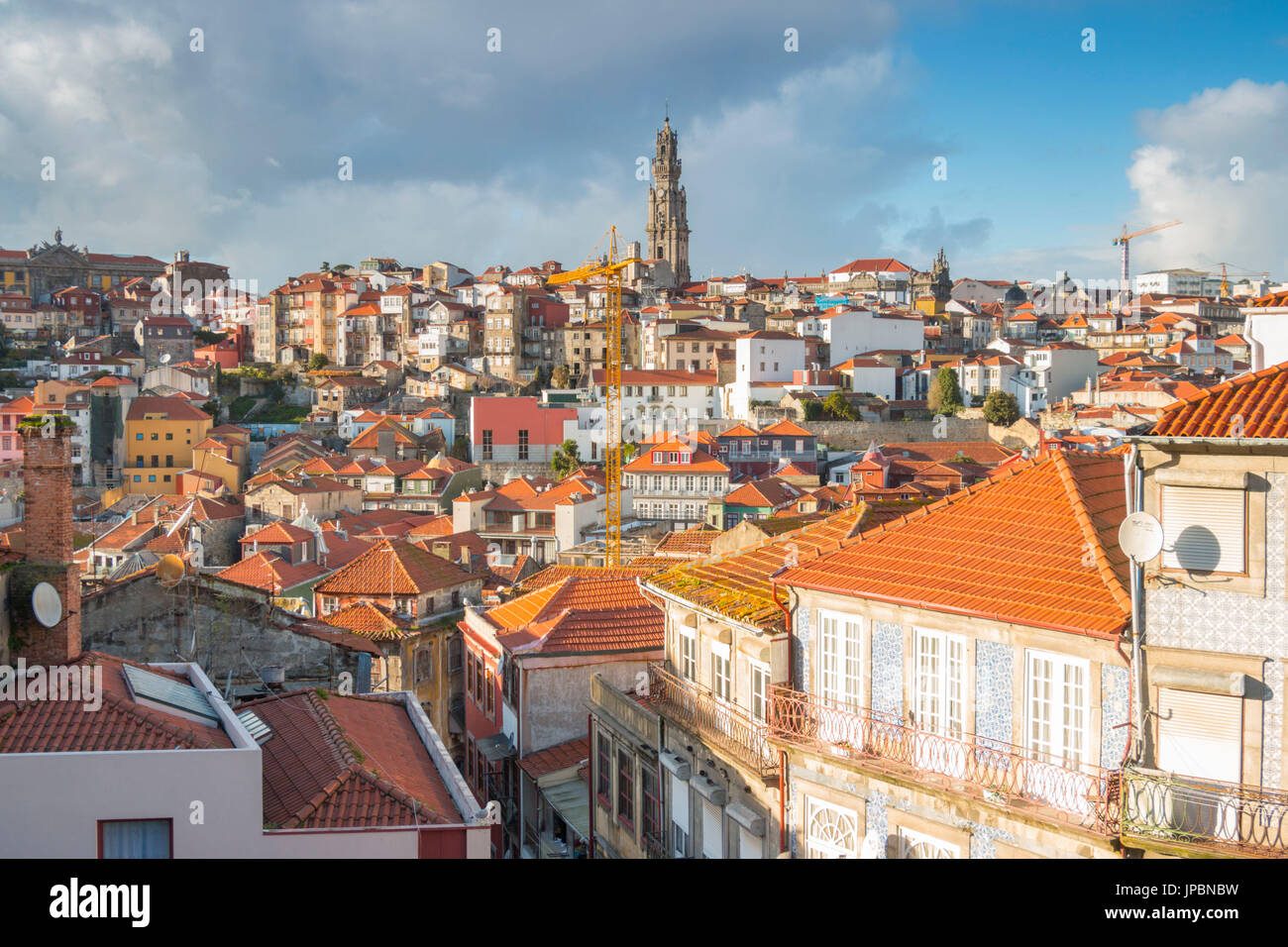 Porto Città vecchia. La città di Oporto, Distretto di Porto, Portogallo, Europa Foto Stock