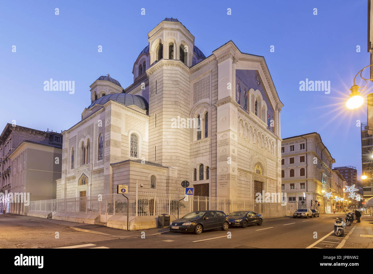 L'Europa, Italia, Friuli Venezia Giulia. Serbo-ortodossa tempio di San Spiridione a Trieste. Foto Stock