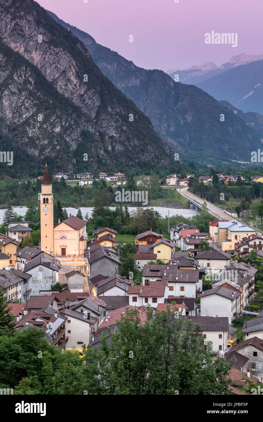 Cimolais nella Valcellina, provincia di Pordenone, Friuli Venezia Giulia, Italia, Europa Foto Stock