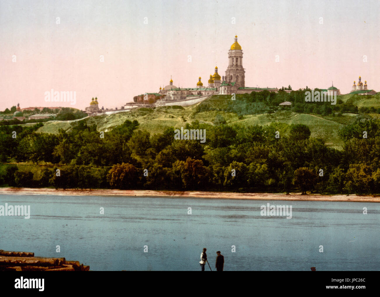 La Lavra, Kiev, Russia, Ucraina, circa 1890 Foto Stock