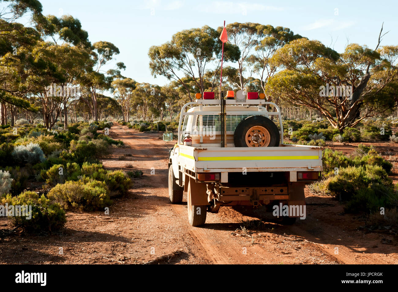 Off Road via nell'Outback Foto Stock