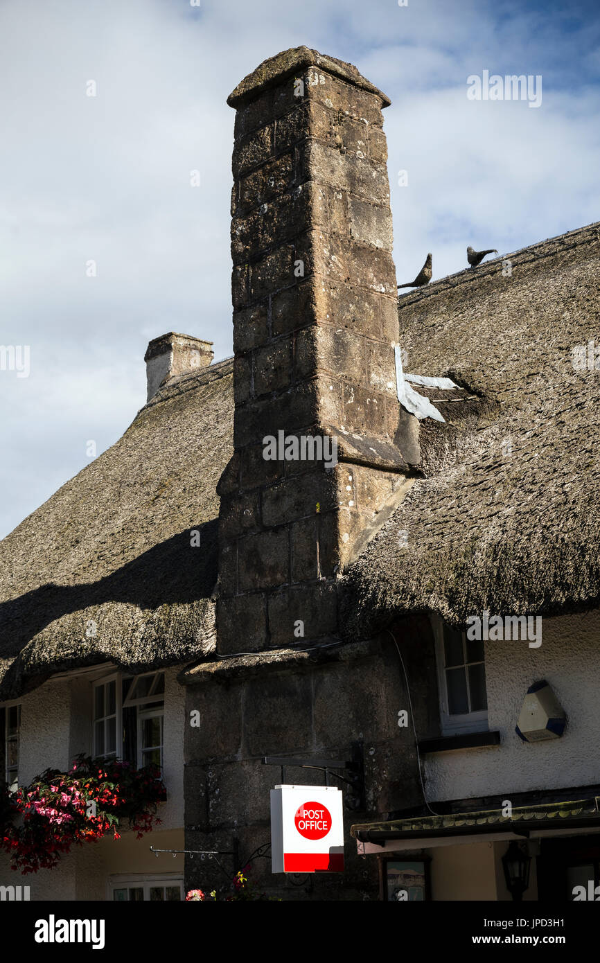 Uffici postali rurali,Parco Nazionale di Dartmoor, Foto Stock