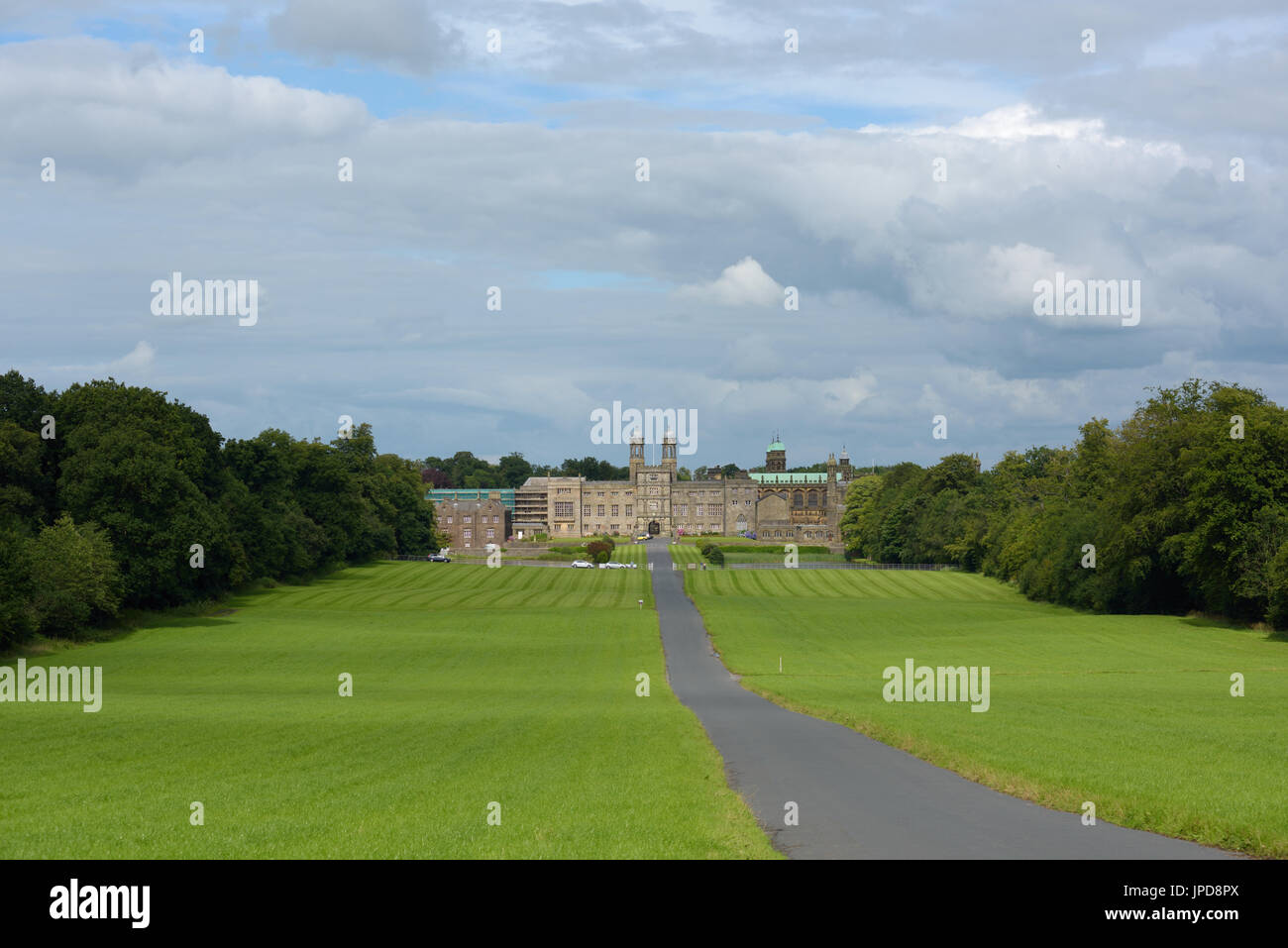 Stoneyhurst College , vicino a Clitheroe in Ribble Valley Foto Stock