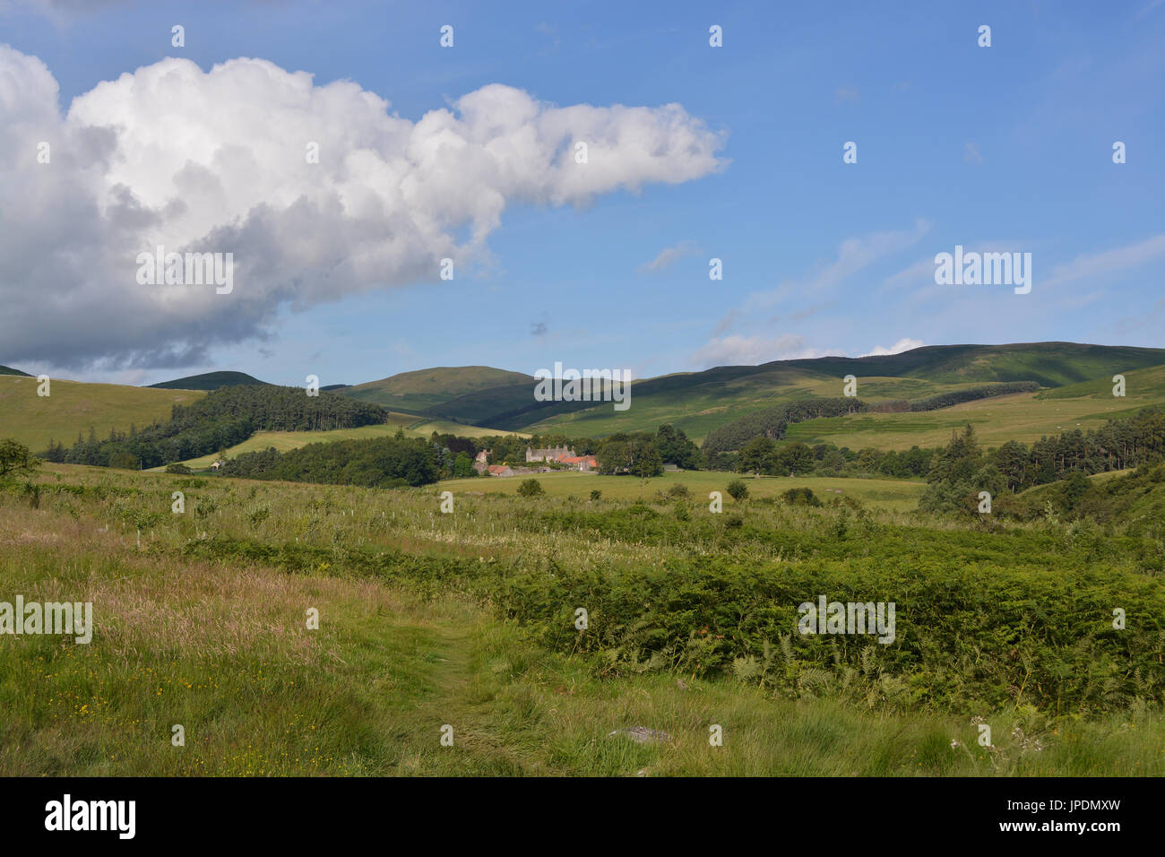 St Cuthberts modo Hethpool,Northumberland Foto Stock