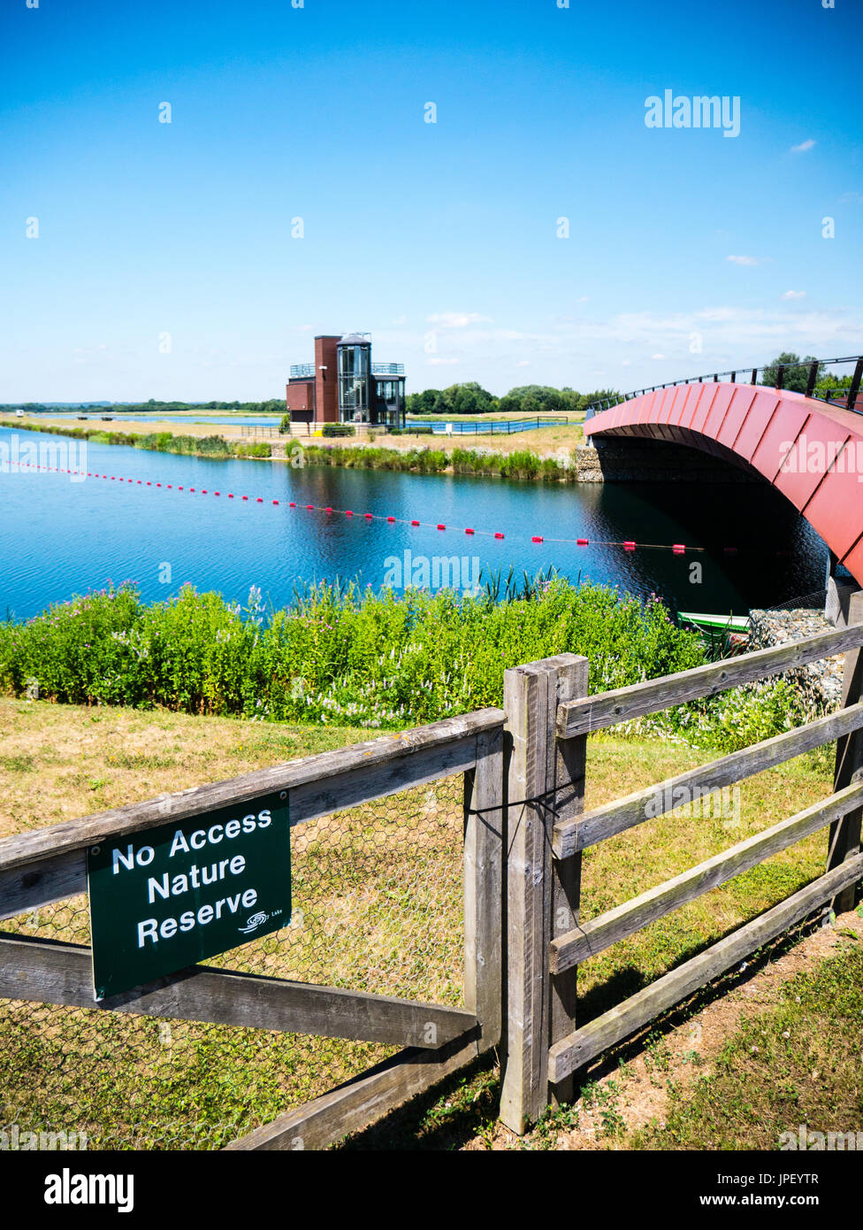 Dorney Lake, Eton College, Windsor, Buckinghamshire, Inghilterra Foto Stock