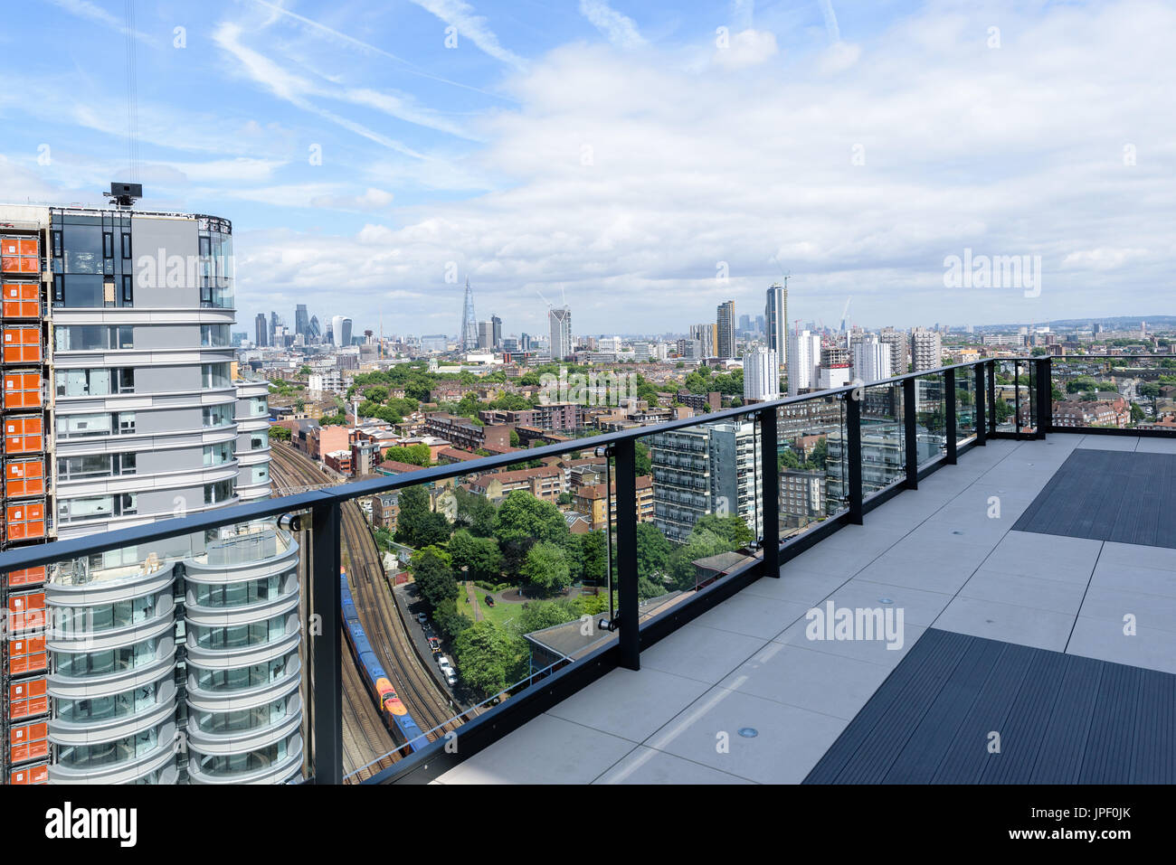 Londra edifici iconici Foto Stock