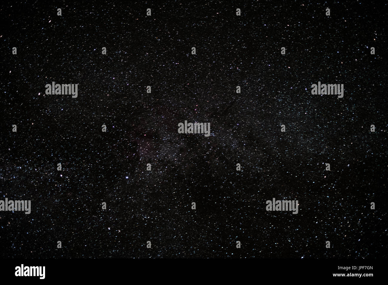 Star cielo di notte - via lattea sfondo spazio Foto Stock
