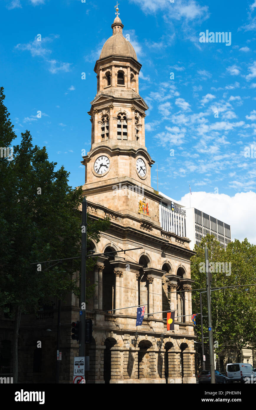 La città di Adelaide hall di Adelaide, la città capitale del Sud Australia. Foto Stock