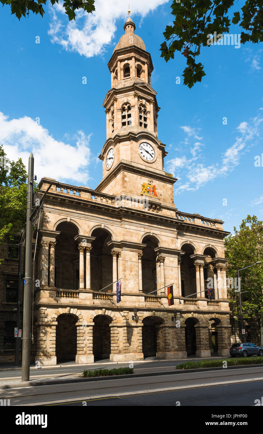 La città di Adelaide hall di Adelaide, la città capitale del Sud Australia. Foto Stock