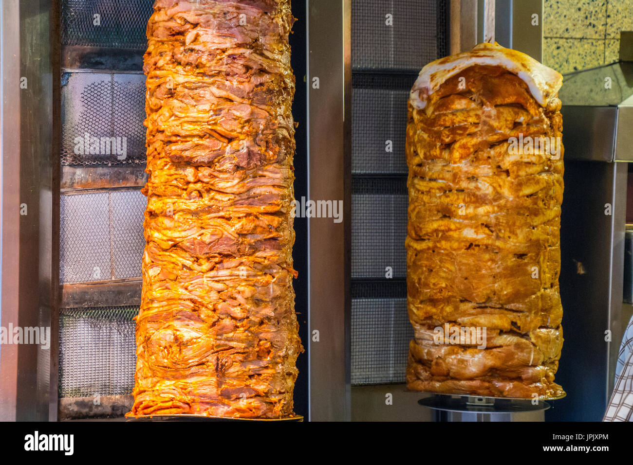 Kebab street vendita - freschi a base di carne di pollo su un grill -  AMSTERDAM - PAESI BASSI 2017 Foto stock - Alamy