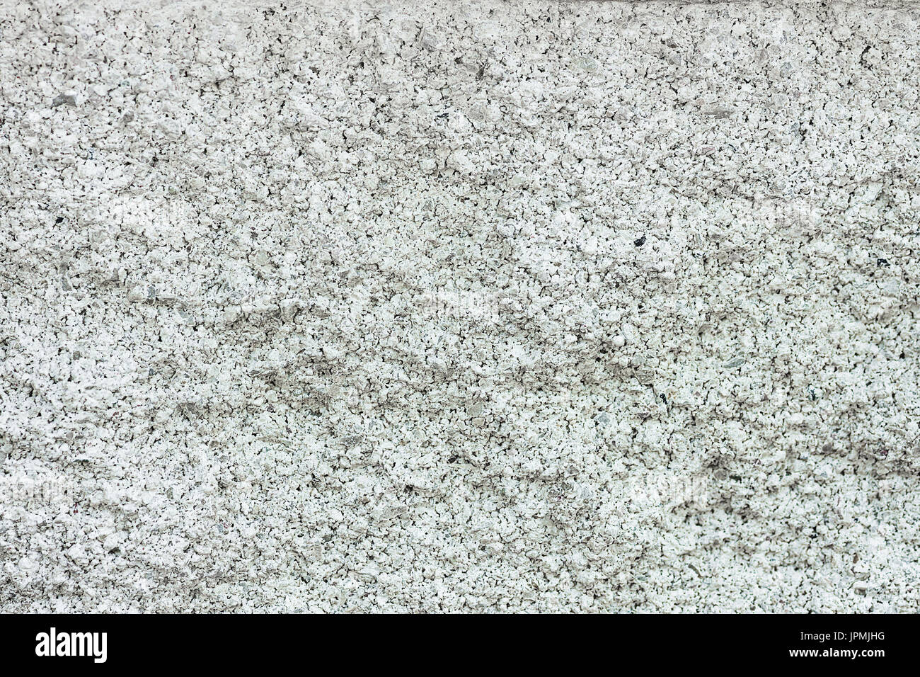 Bianco spugnoso porouse bossed gesso sfondo parete, espanso di texture, irregolare, sgranate, sfondo, sfondo, modello Foto Stock