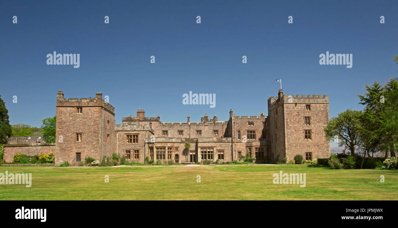 Muncaster Castle, Cumbria, Inghilterra Foto Stock