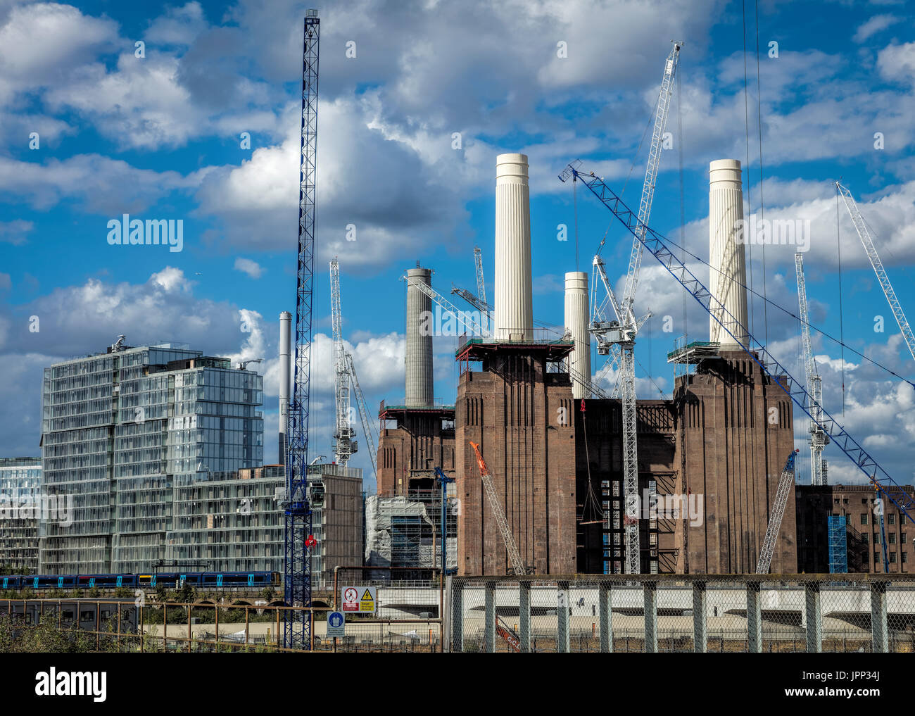Battersea Power Station nella zona ovest di Londra Foto Stock