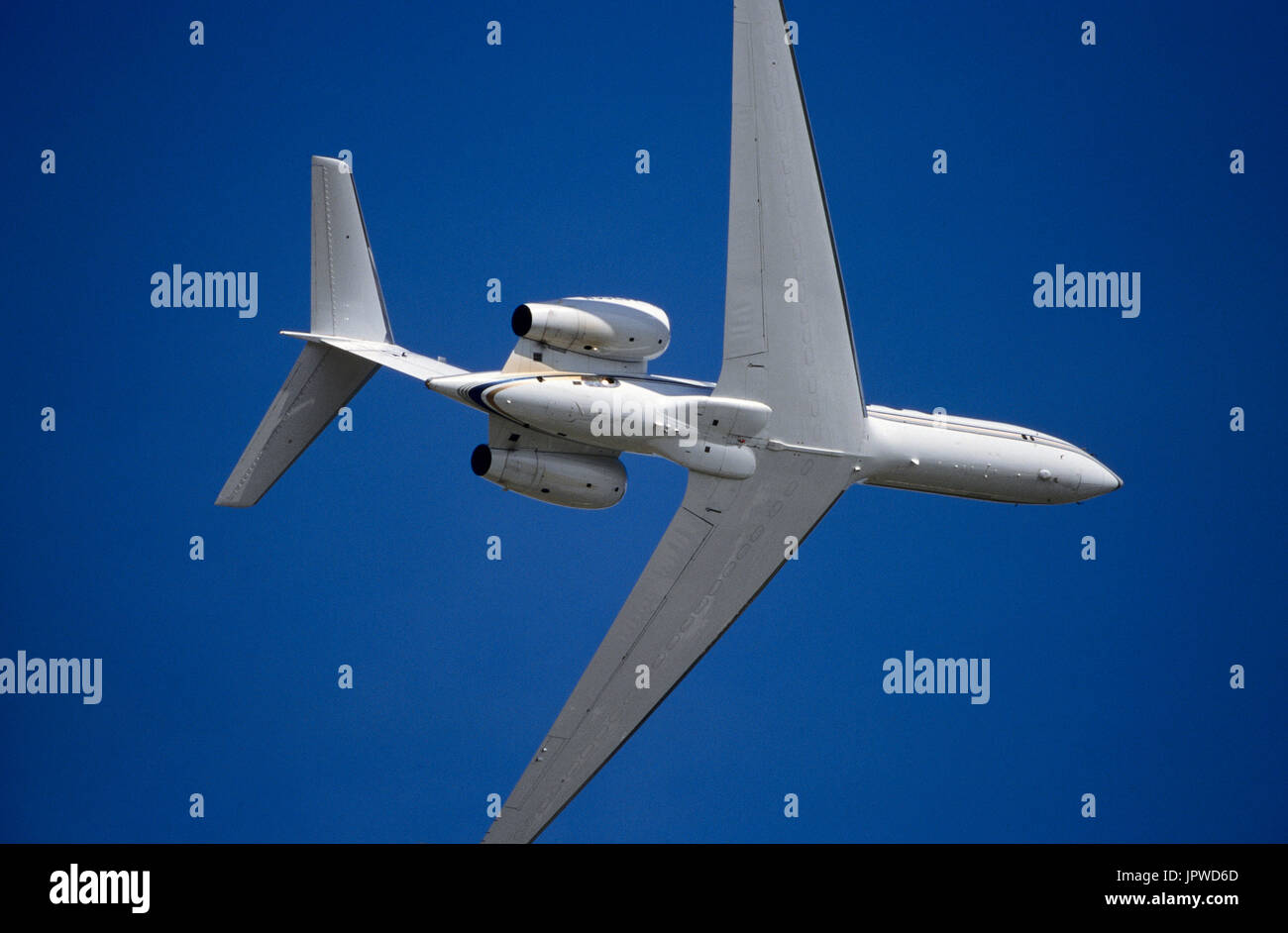 Un Gulfstream 5 business jet-banking al 1998 Fairford Royal International Air Tattoo RIAT RIAT Foto Stock