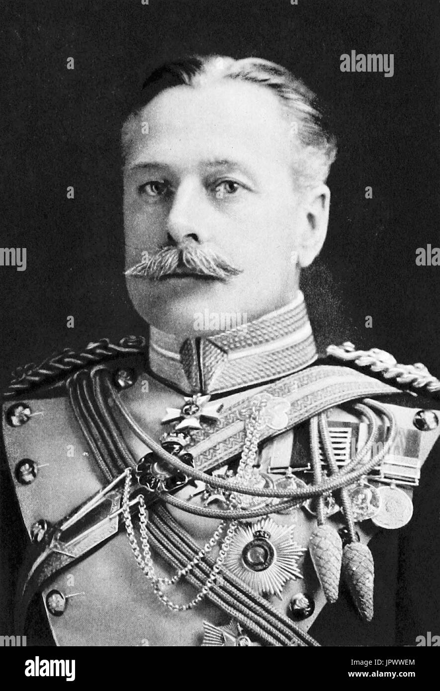 DOUGLAS HAIG, primo Earl Haig (1861-1928) comandante britannico dell'esercito nel 1917. Foto: Elliot & Fry Foto Stock