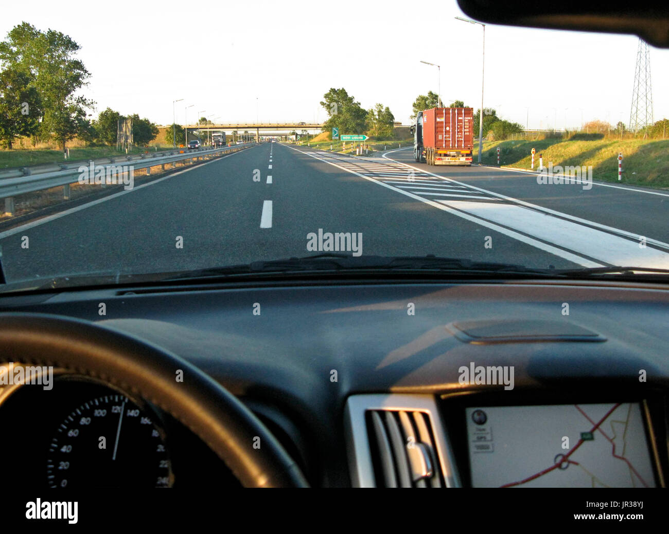 autostrada Foto Stock