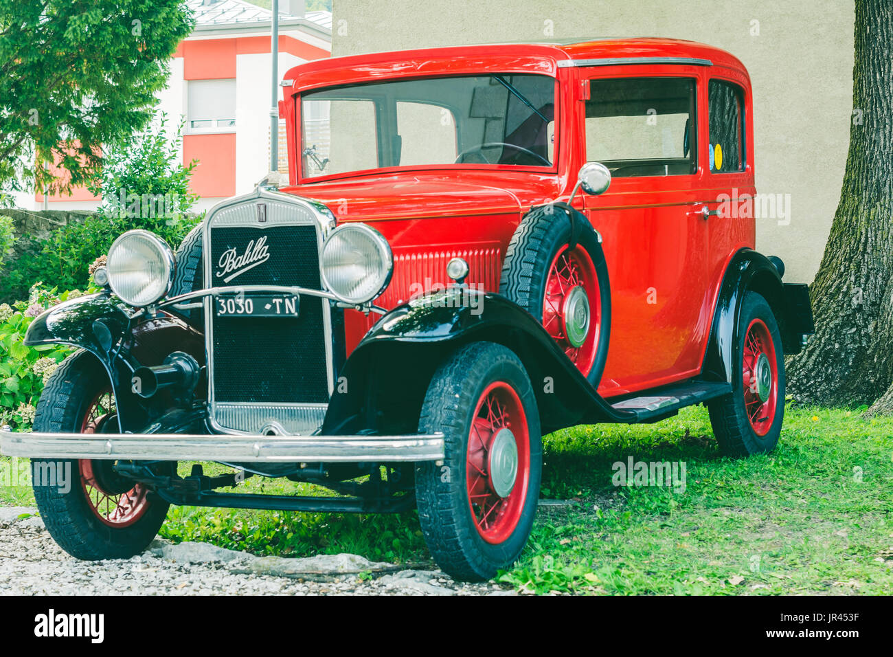 Auto d'epoca, 1934 Fiat Balilla, Italia, Europa Foto Stock