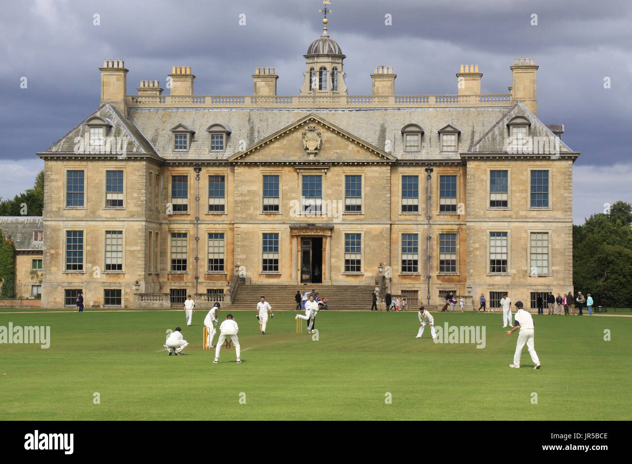 Belton House, Grantham, Lincolnshire, Regno Unito Foto Stock