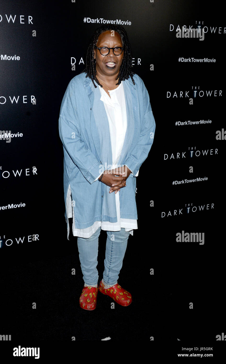 Whoopi Goldberg assiste "buio" Tower New York premiere presso il Museo di Arte Moderna di luglio 31, 2017 a New York City. Foto Stock