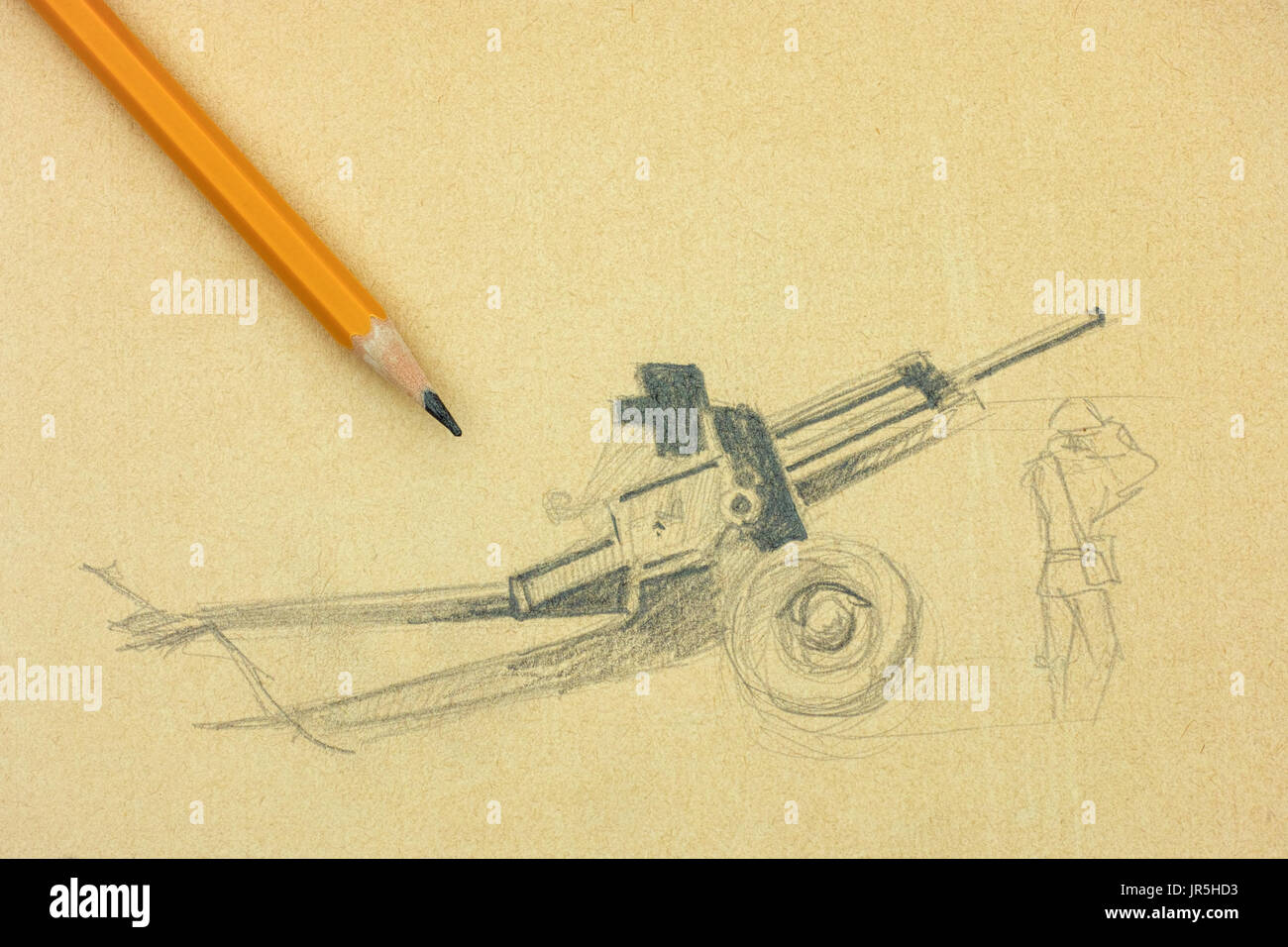 Cannon drawing immagini e fotografie stock ad alta risoluzione - Alamy