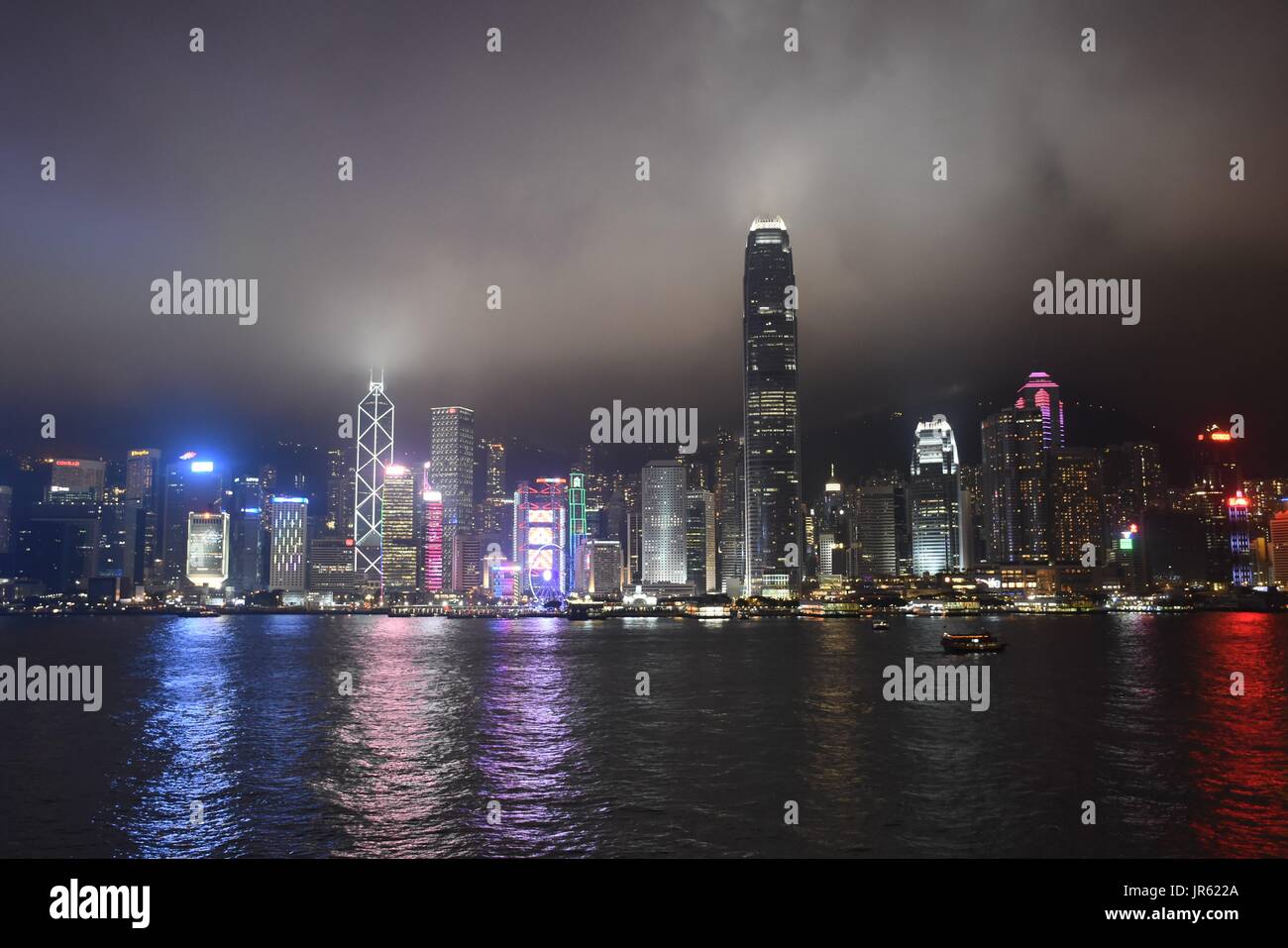 La città che non dorme mai Foto Stock