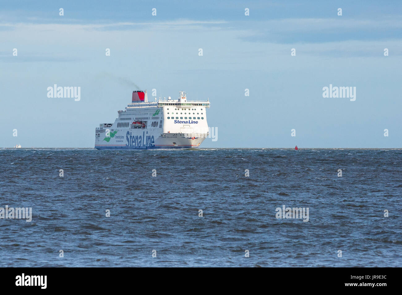 Stena Hollandica superferry proveniente in Harwich, Inghilterra. Foto Stock