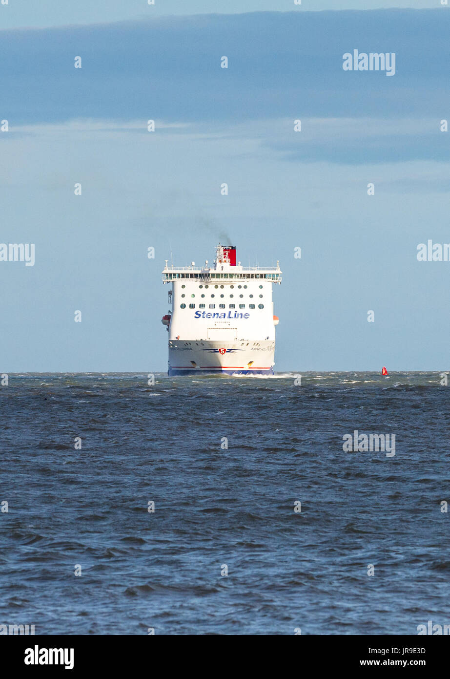 Stena Hollandica superferry proveniente in Harwich, Inghilterra. Foto Stock