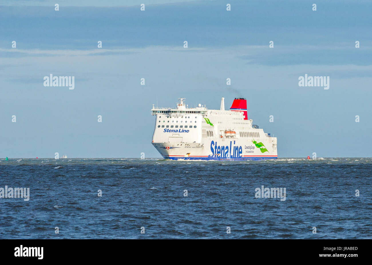 Stena Hollandica superferry proveniente in Harwich, Inghilterra. Foto Stock