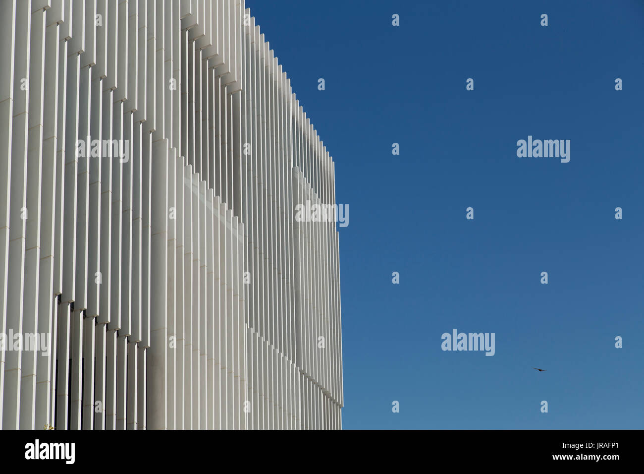 La sede centrale di EDp in Lisbona Portogallo da architetti Aires Mateus Foto Stock