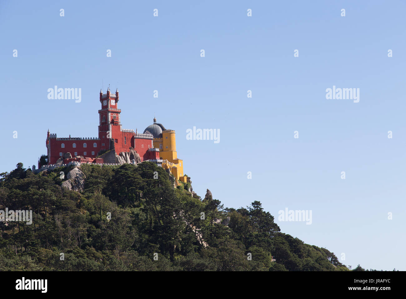 Palazzo Nazionale della pena di Sintra, Portogallo Foto Stock