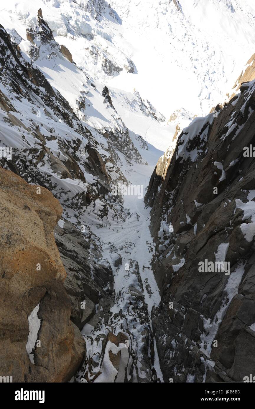 Mont Blanc, alpi svizzere Foto Stock