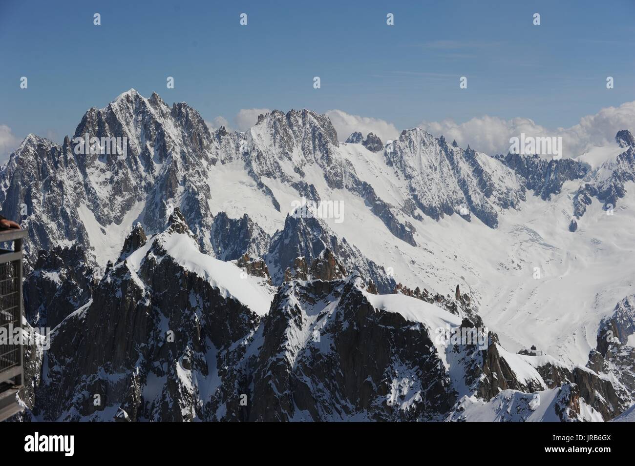 Mont Blanc, alpi svizzere Foto Stock