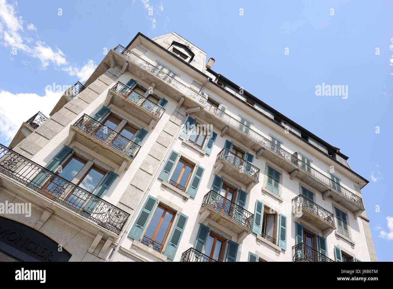 Mont Blanc, alpi svizzere Foto Stock