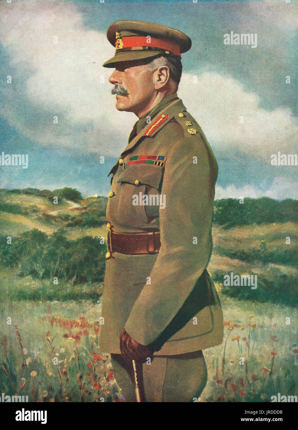 Il maresciallo di campo Sir Douglas Haig Foto Stock