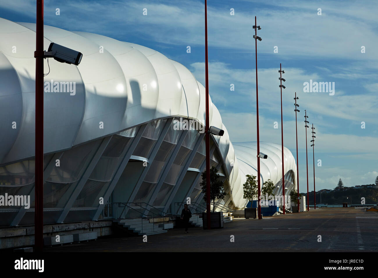 'Cloud' eventi edificio, Queens Wharf, Auckland, Isola del nord, Nuova Zelanda Foto Stock
