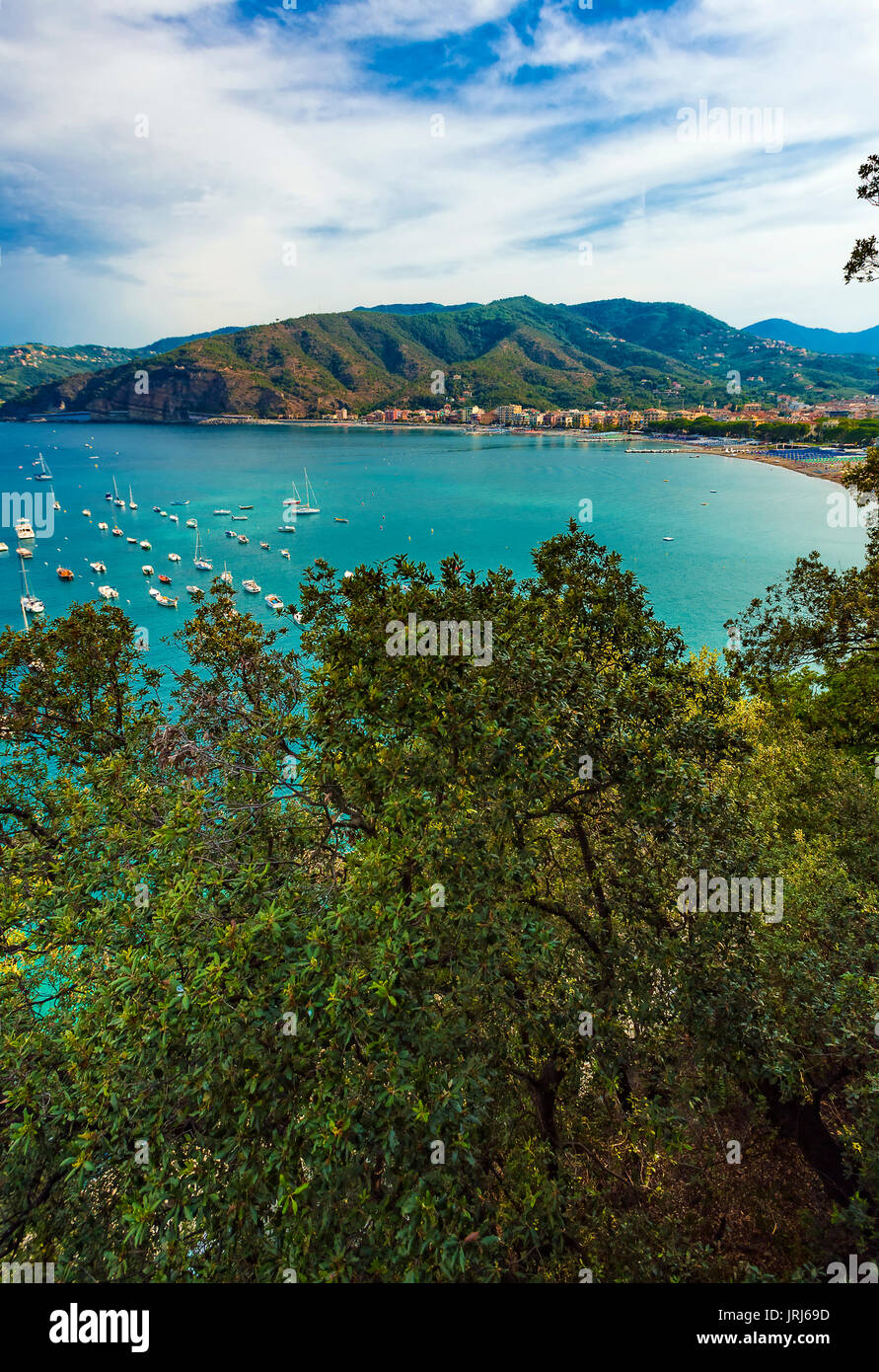 Italia Liguria Baia delle Favole ' o il West Bay Foto Stock