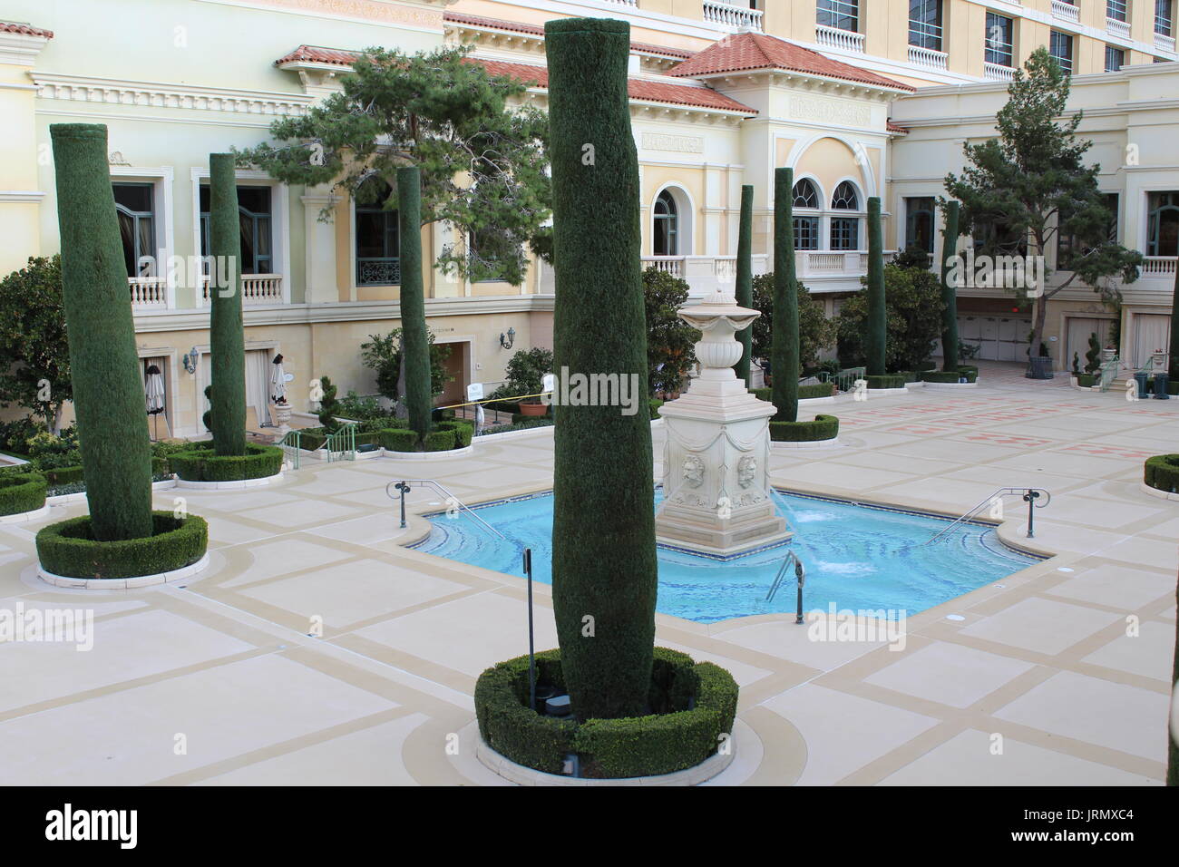Cortile veneziano Foto Stock