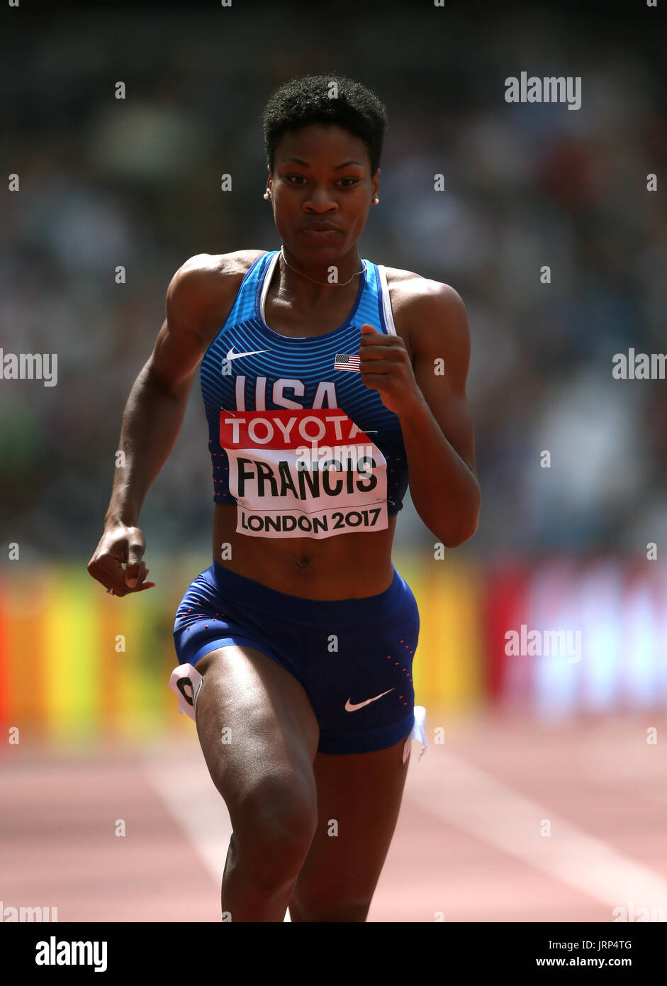 Phyllis Francesco 400 metri mondiali di atletica 2017 Londra Stam, Londra, Inghilterra 06 agosto 2017 Credit: Allstar Picture Library/Alamy Live News Foto Stock