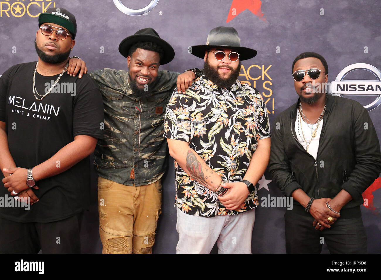 Newark, NJ, Stati Uniti d'America. 5 Ago, 2017. Anthony Hamilton assiste Black Girls Rock! 2017 A NJPAC il 5 agosto 2017 a Newark, New Jersey Credito: Star Shooter/media/punzone Alamy Live News Foto Stock